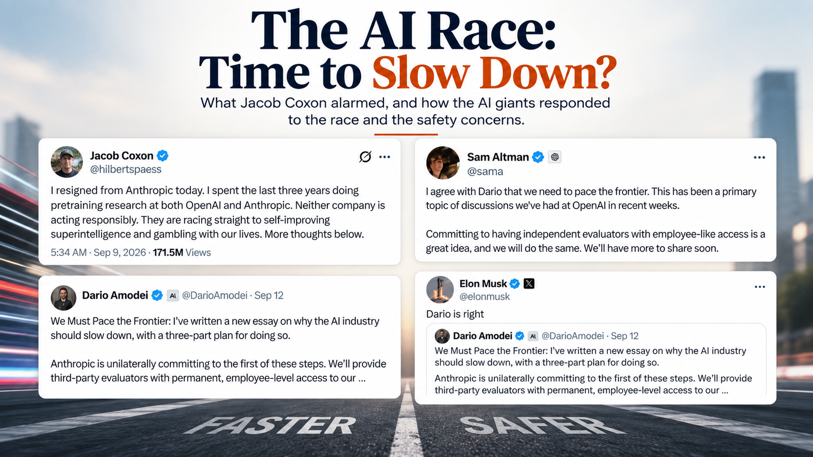 When AI Giants Start Racing, Who Is Watching the Road?